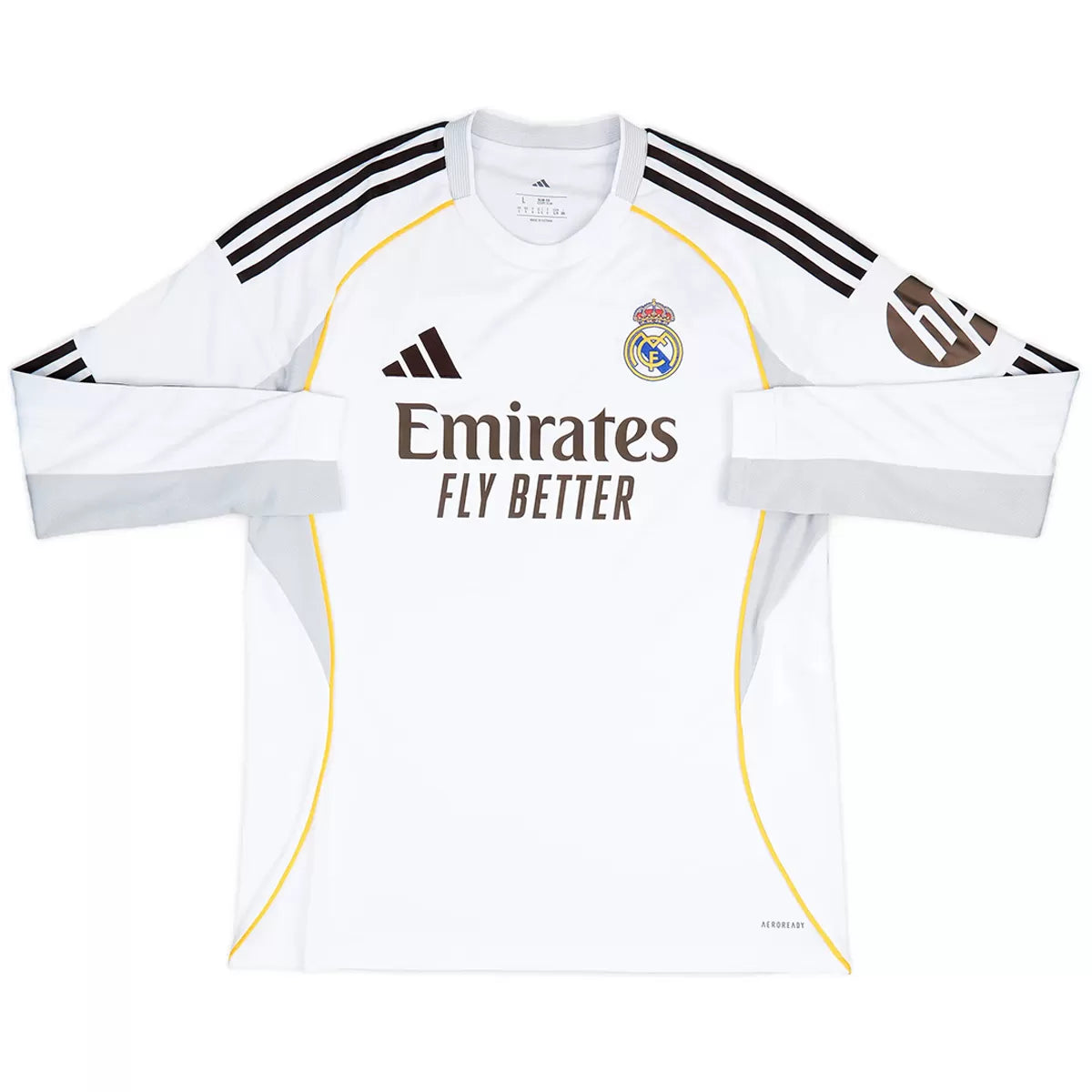 REAL MADRID LONG SLEEVE JERSEY 25/26 (PLAYER VERSION)