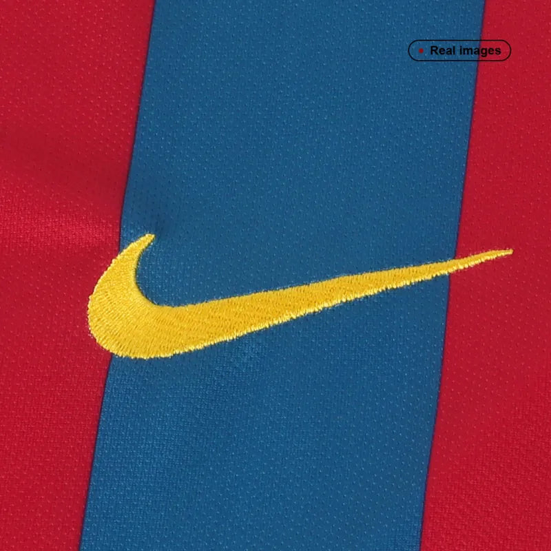 CAMISETA BARCELONA RETRO MANGA LARGA ll 2005/06 (VERSION HINCHA)