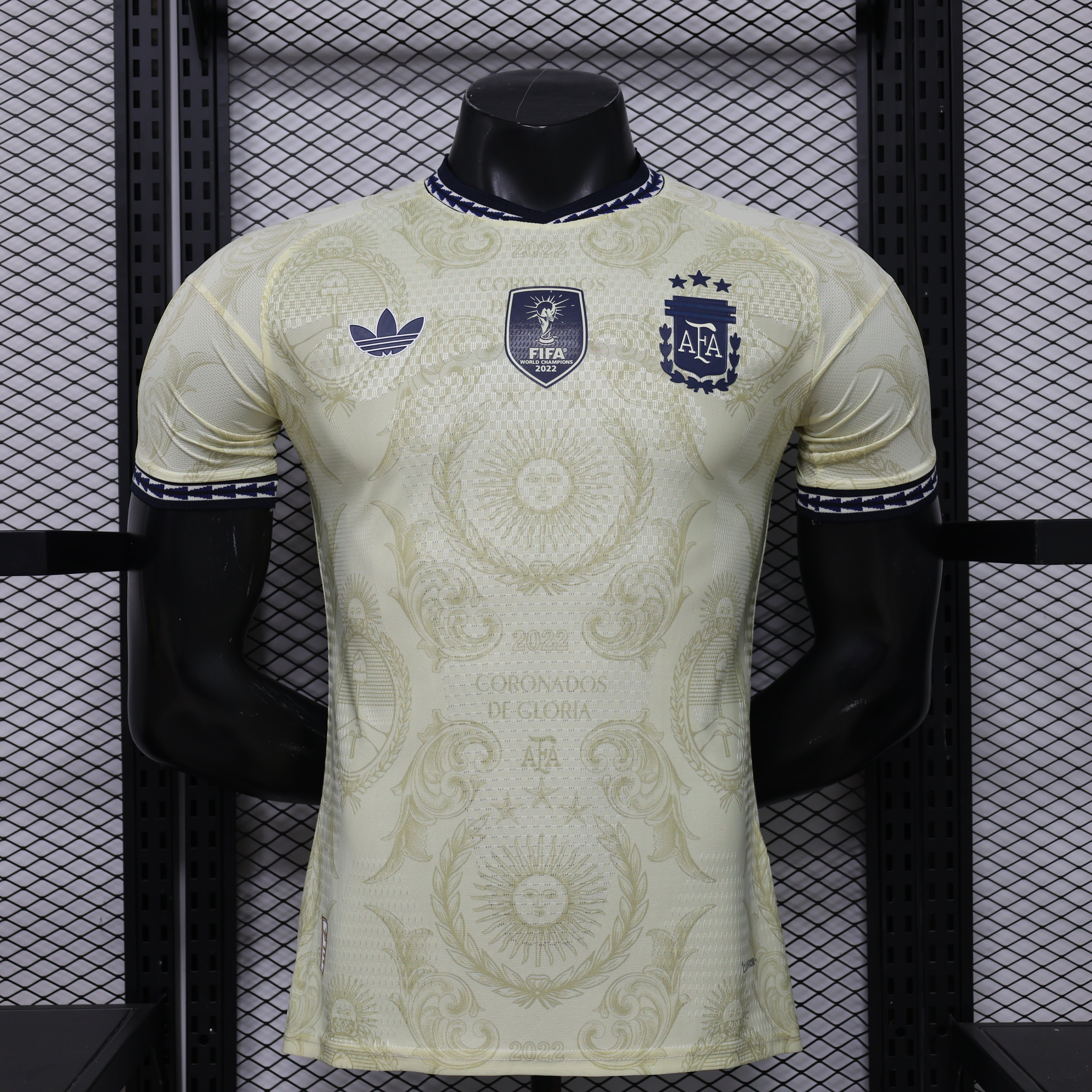 CAMISETA ARGENTINA ll "CORONADOS POR LA GLORIA" (VERSION JUGADOR)