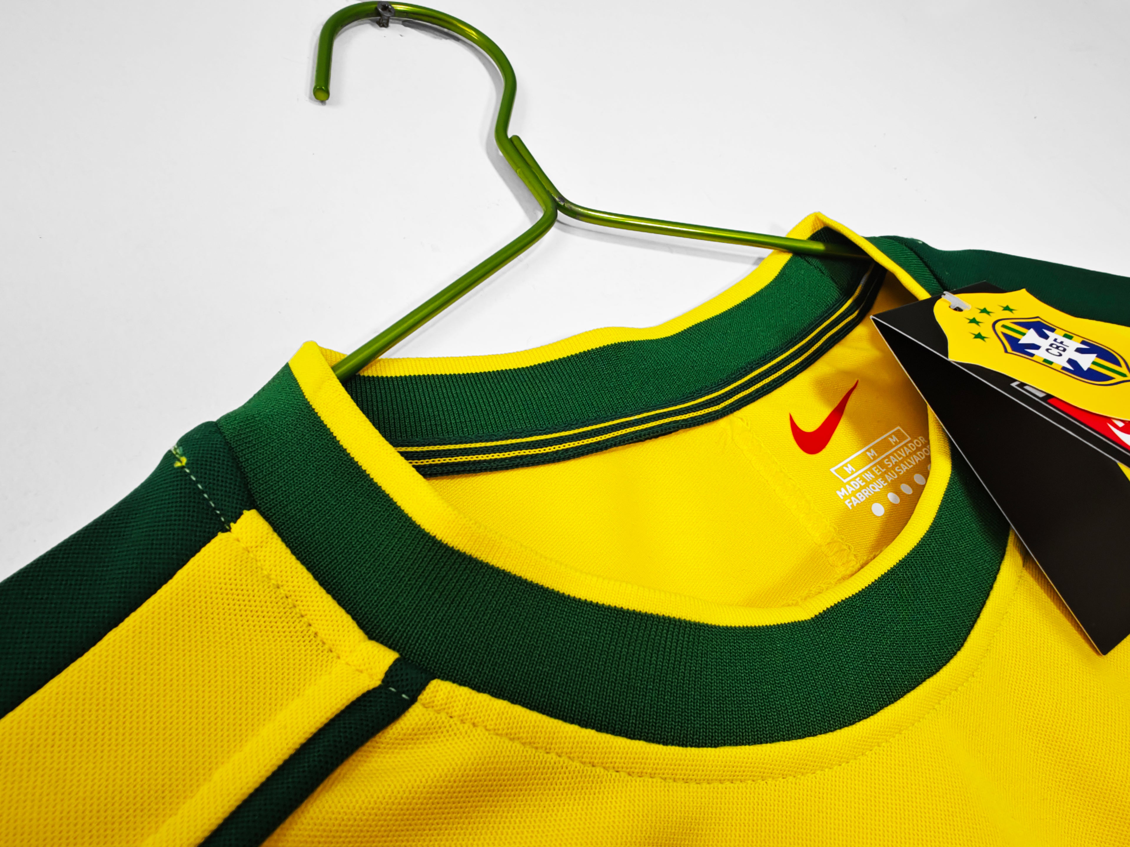 CAMISETA RETRO BRASIL MANGA LARGA ll 1998
