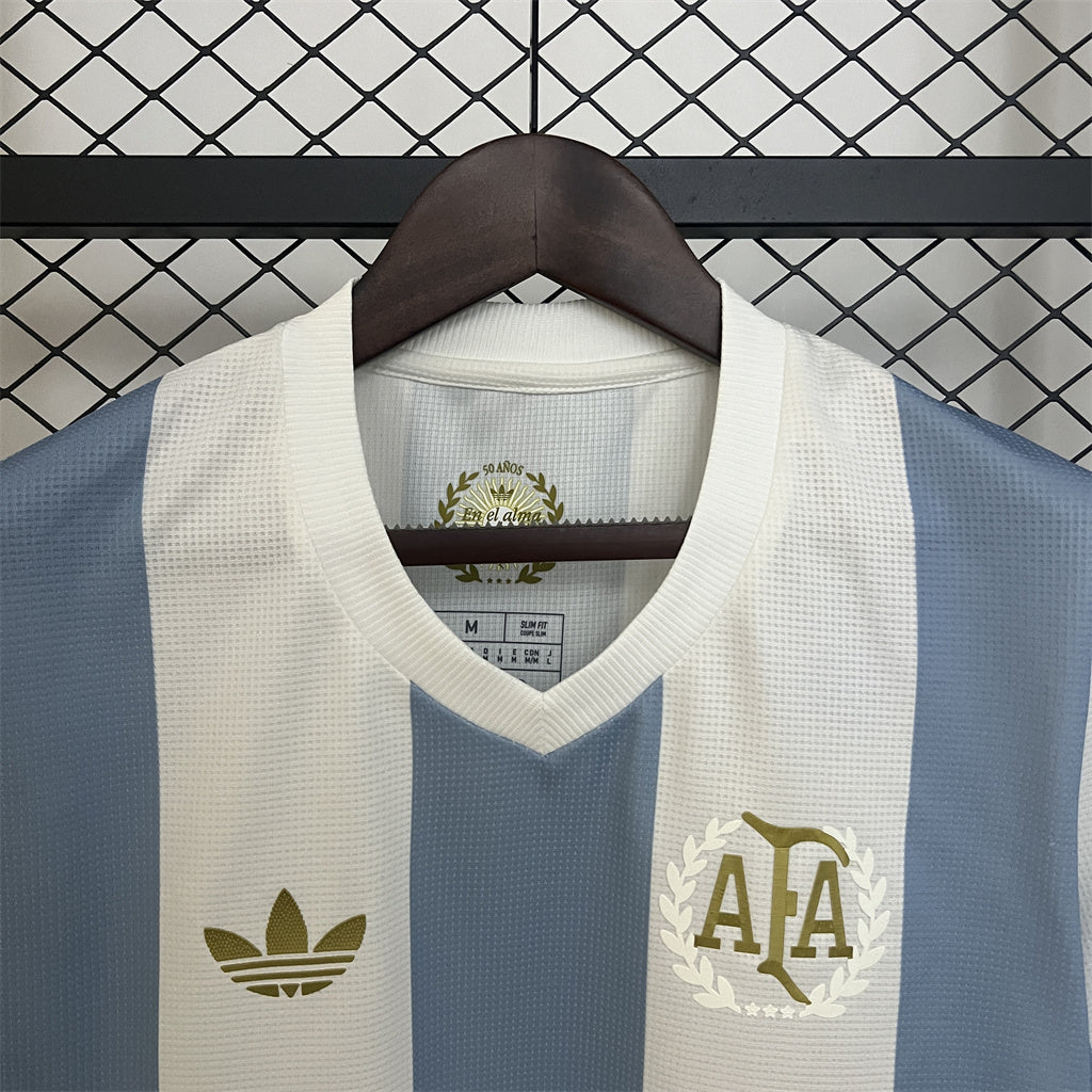 CAMISETA ARGENTINA ll 50 ANIVERSARIO (VERSION HINCHA)