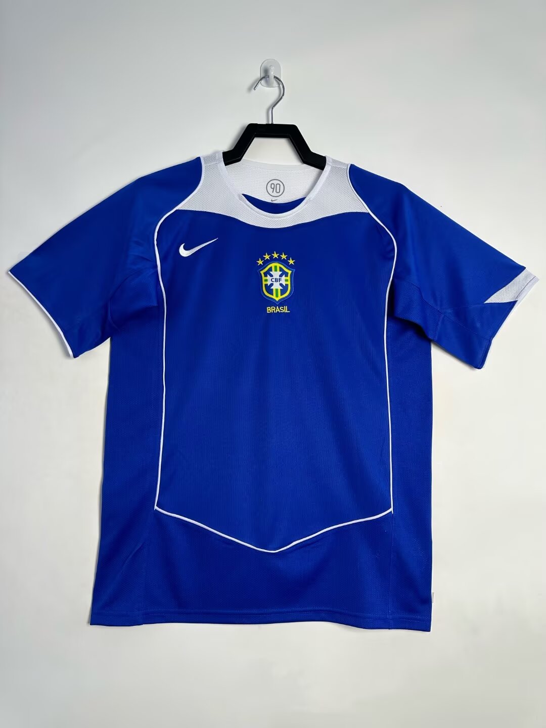 BRAZIL RETRO JERSEY II 2004/06 (FAN VERSION)