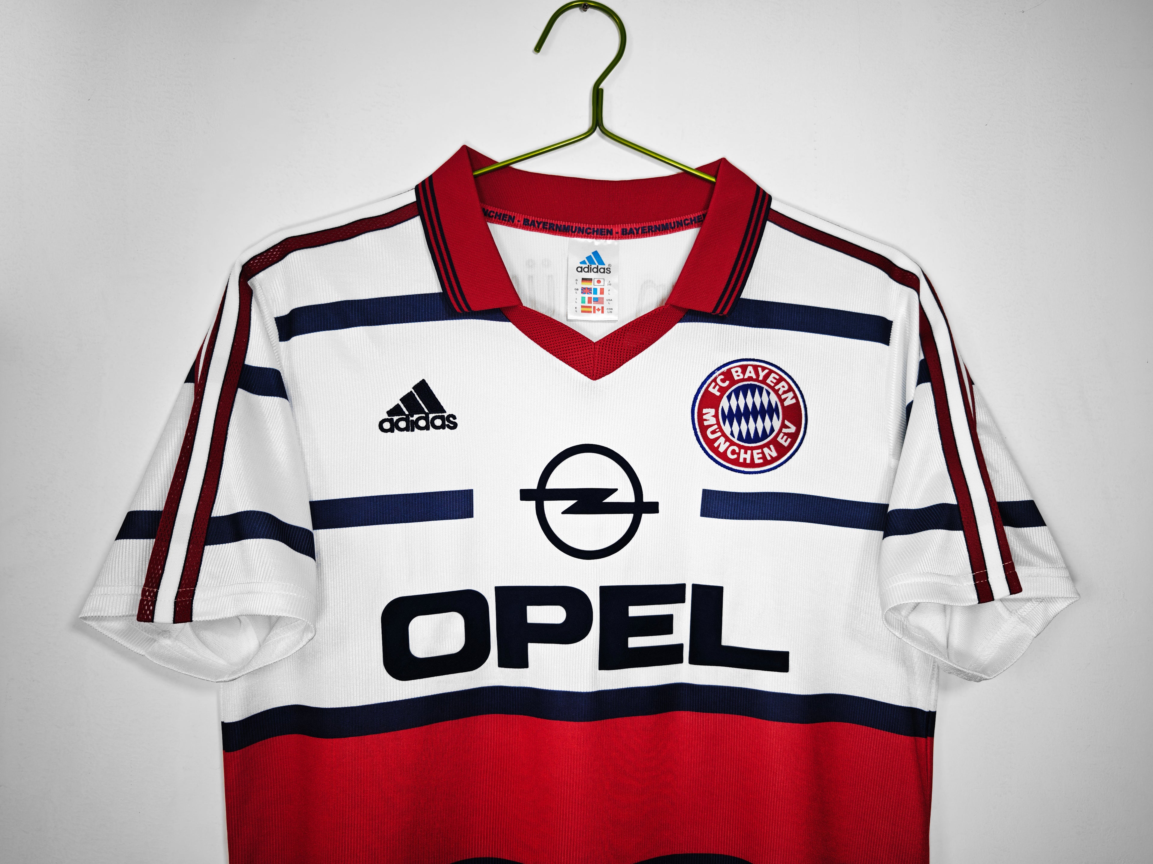 CAMISETA BAYERN MUNICH RETRO  ll 1998/2000