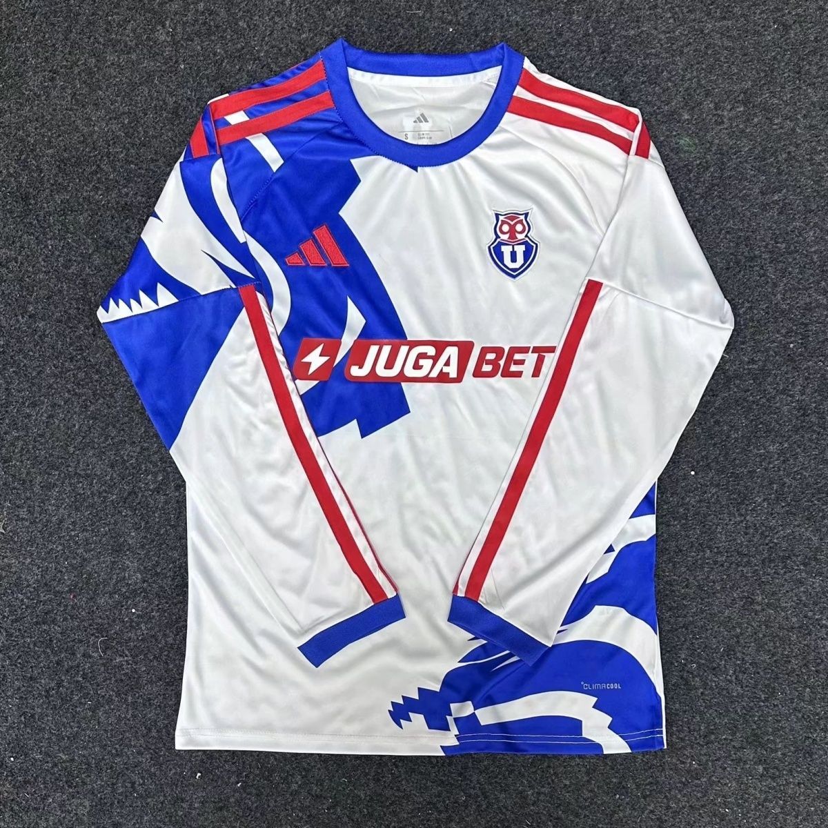 CAMISETA DE LA U DE CHILE MANGA LARGA 26/27