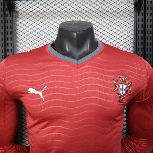 PORTUGAL LONG SLEEVE JERSEY AW 2026 MEN (PLAYER VERSION)