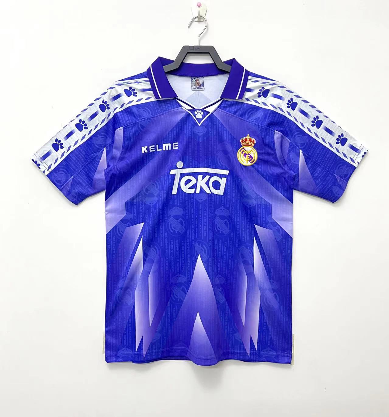 REAL MADRID RETRO AWAY JERSEY 1996/97