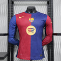 BARCELONA LONG-SLEEVED SHIRT 24/25 (PLAYER VERSION)