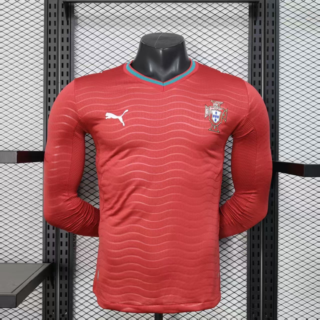 PORTUGAL LONG SLEEVE JERSEY AW 2026 MEN (PLAYER VERSION)