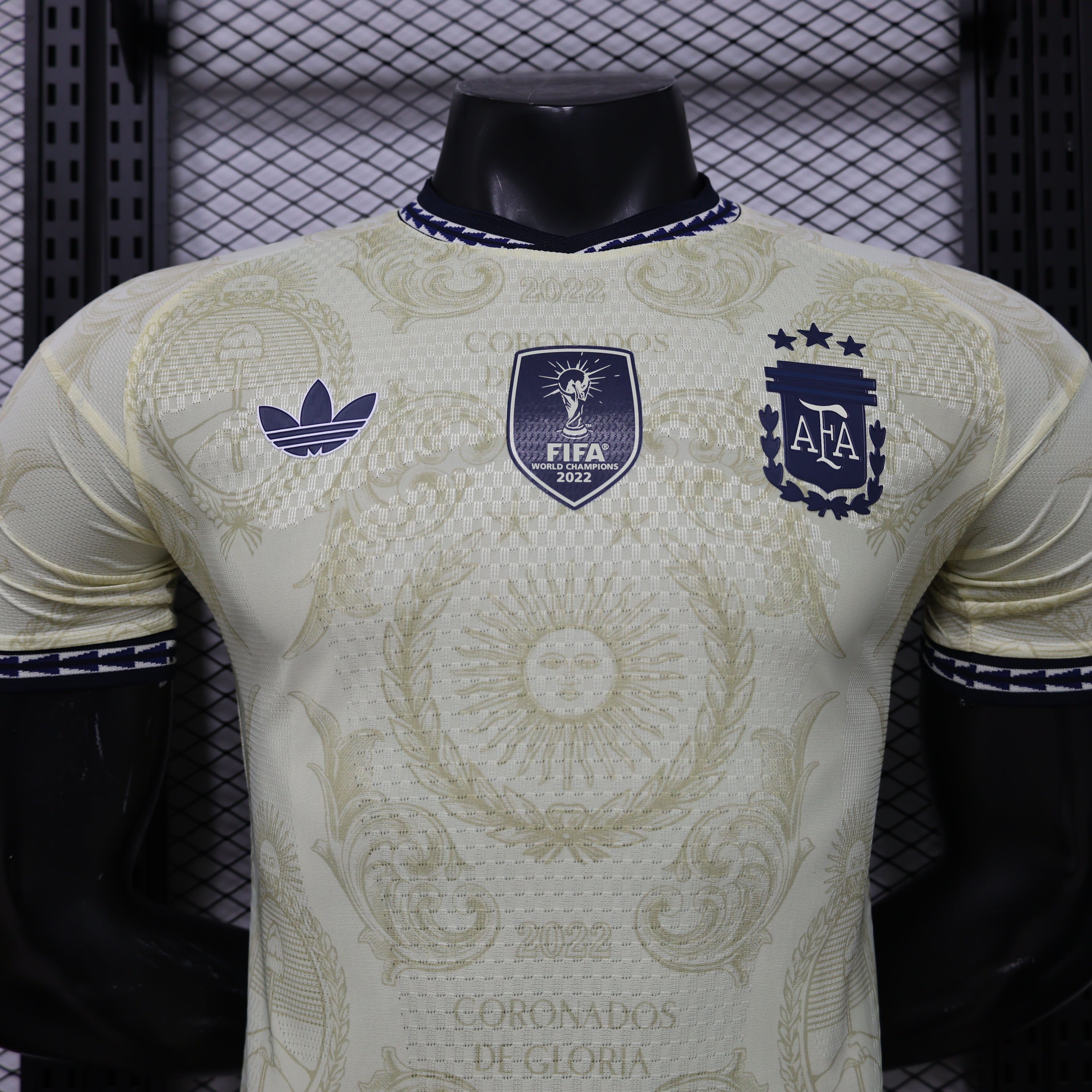 CAMISETA ARGENTINA ll "CORONADOS POR LA GLORIA" (VERSION JUGADOR)