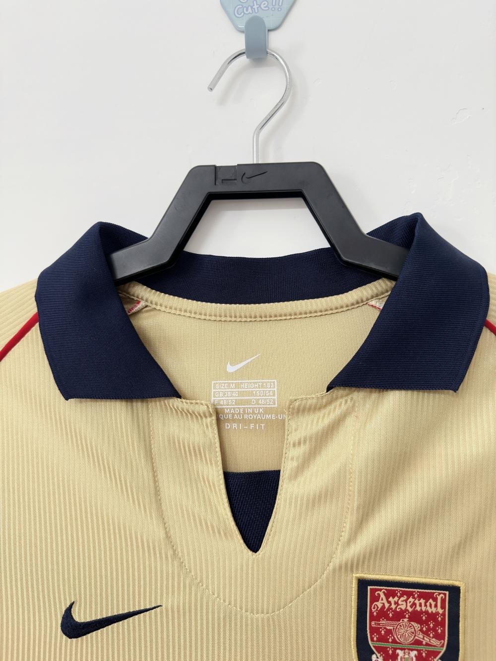 CAMISETA ARSENAL RETRO ll 2001/2002