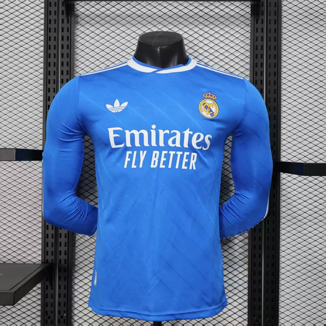 REAL MADRID LONG SLEEVE JERSEY 25/26 (PLAYER VERSION)