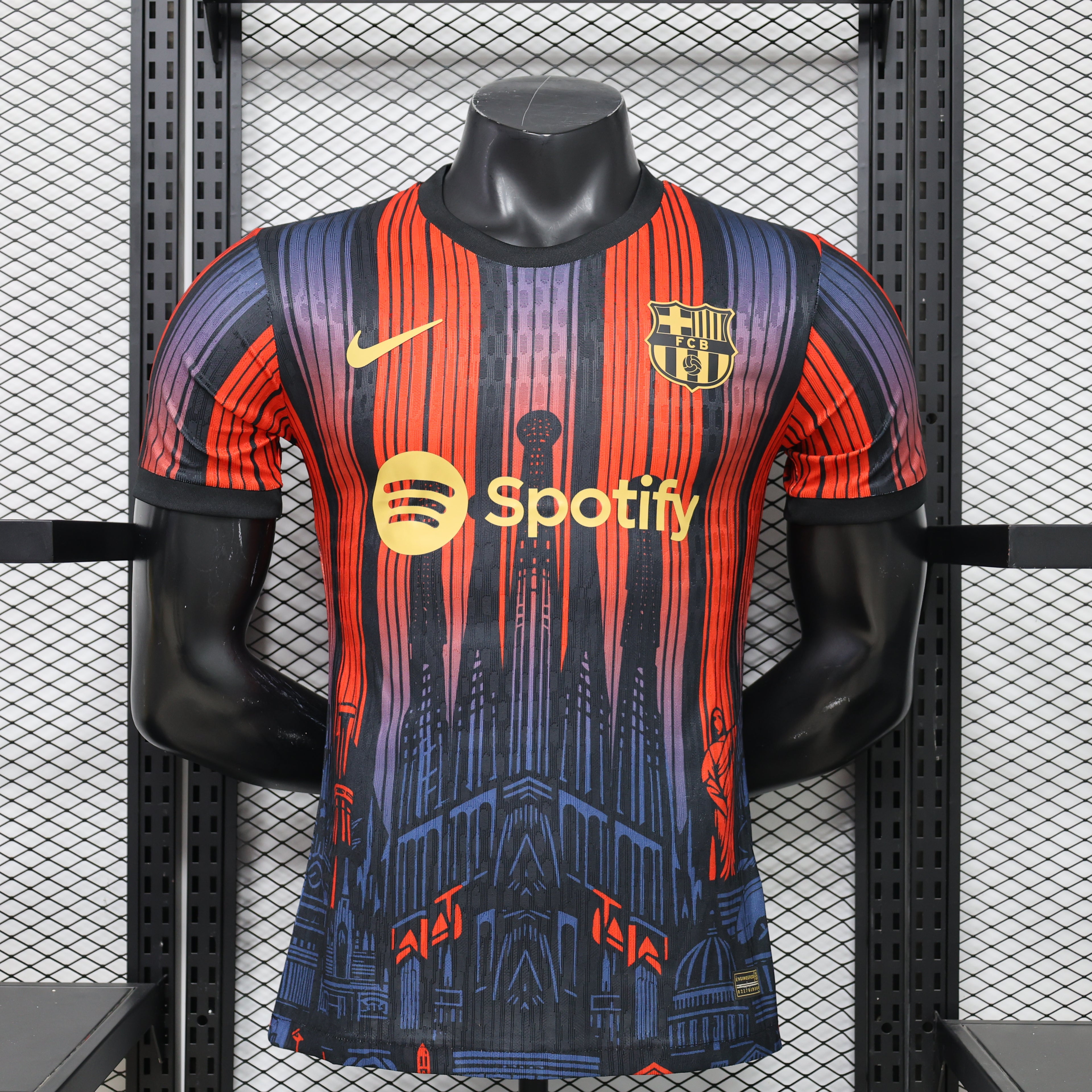 CAMISETA BARCELONA EDICION ESPECIAL ll  (VERSION JUGADOR)
