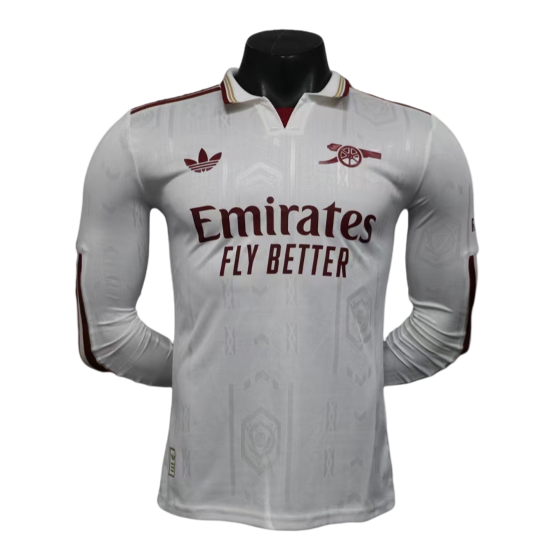 CAMISETA ARSENAL MANGA LARGA ll 25/26 (VERSION JUGADOR)