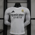 REAL MADRID LONG SLEEVE JERSEY 25/26 (PLAYER VERSION)