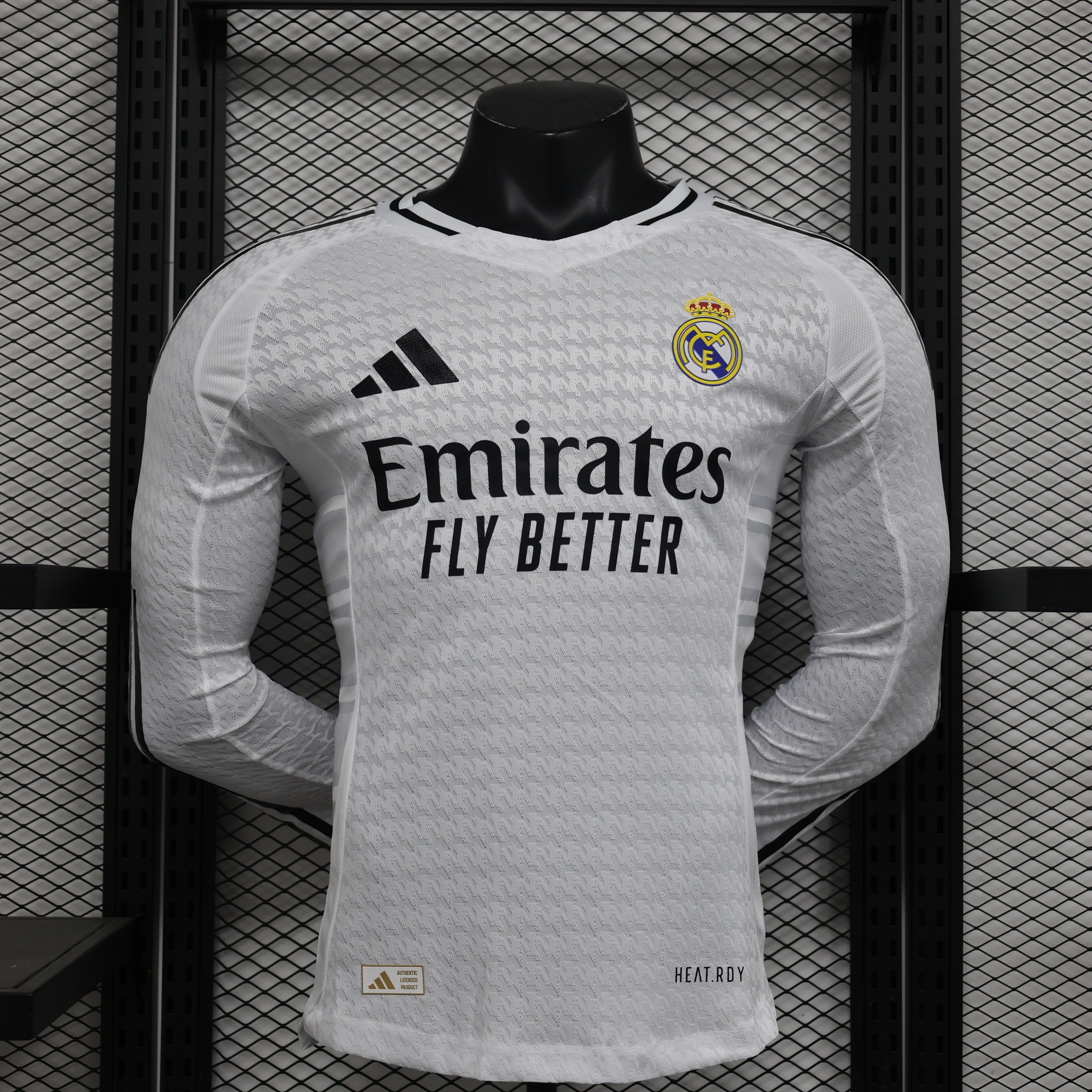 CAMISETA REAL MADRID MANGA LARGA ll 25/26 (VERSION JUGADOR)