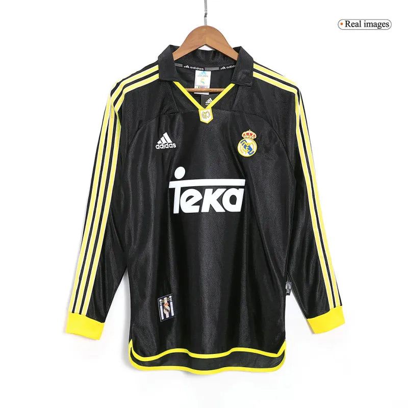 CAMISETA REAL MADRID MANGA LARGA ll 1999/01 (VERSION JUGADOR)