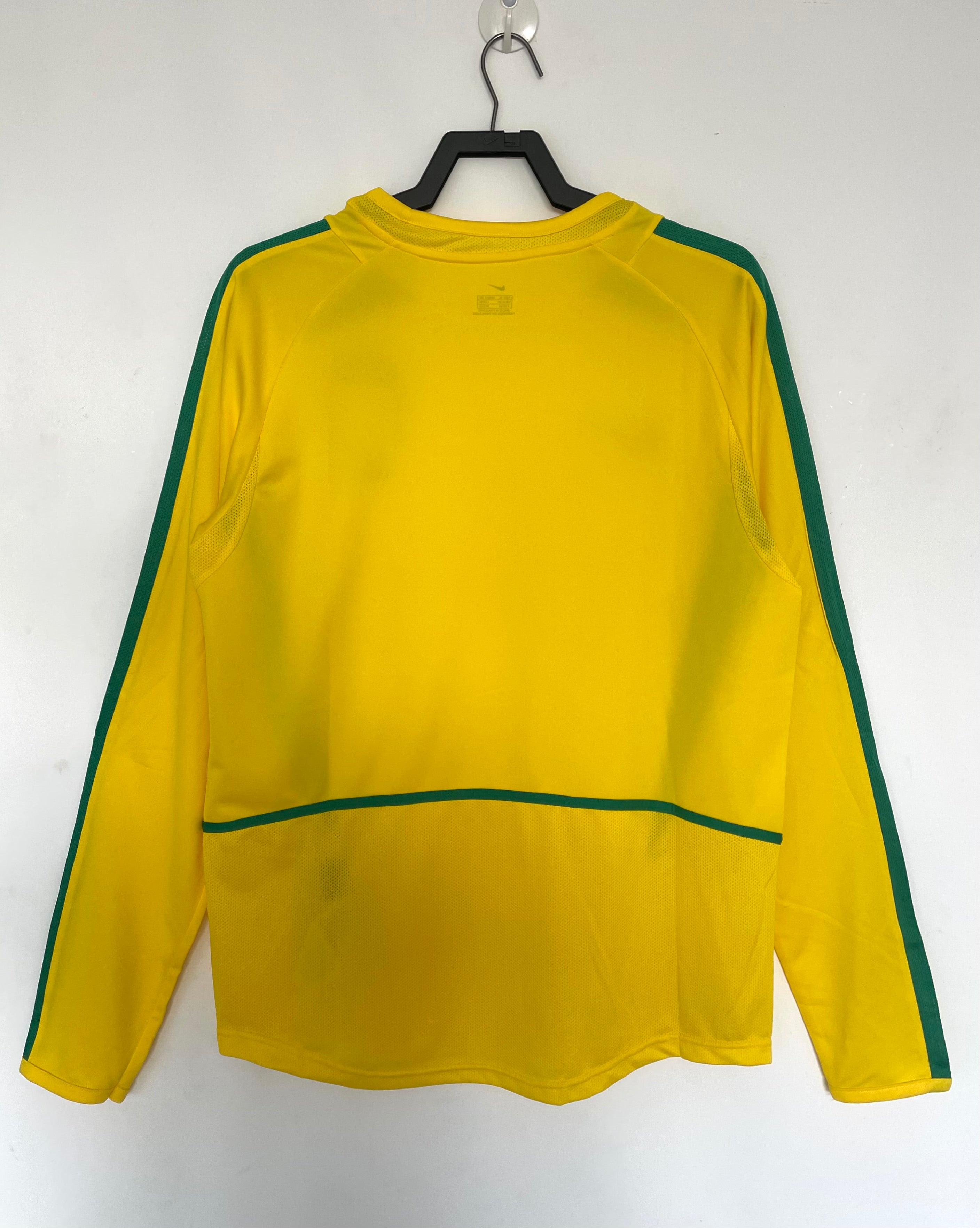 CAMISETA RETRO BRASIL MANGA LARGA ll 2002