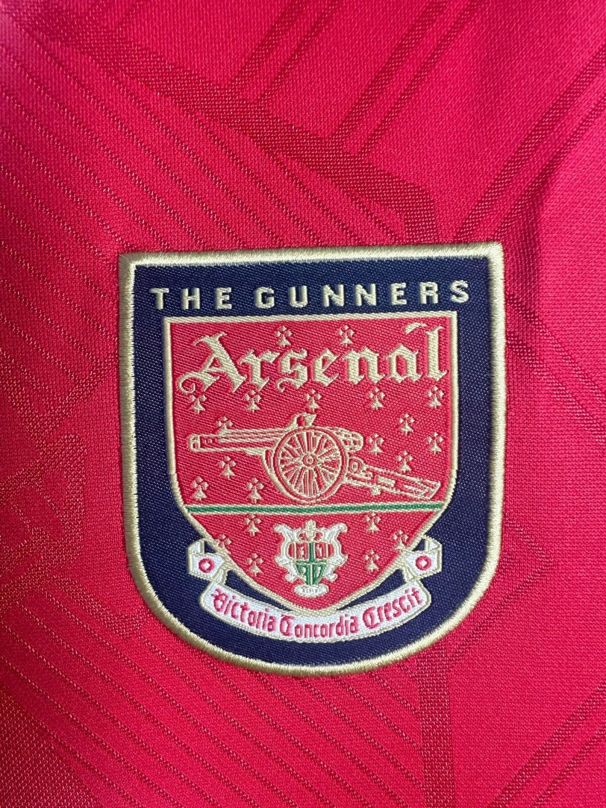 CAMISETA ARSENAL RETRO MANGA LARGA ll 1996/1997 (Copia)