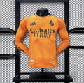 REAL MADRID LONG SLEEVE JERSEY || 2024/25 (PLAYER VERSION)
