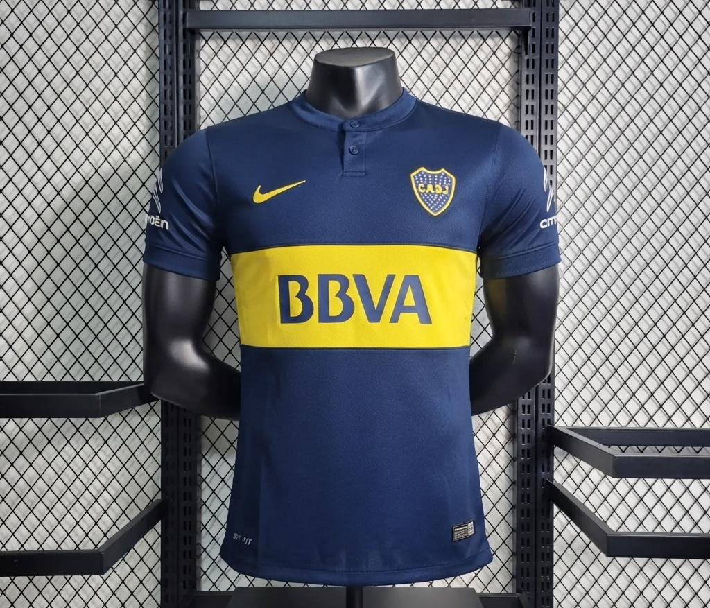 CAMISETA BOCA JUNIORS RETRO ll 2014/15 (VERSION HINCHA)