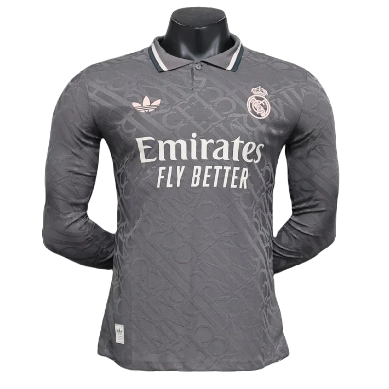 CAMISETA REAL MADRID MANGA LARGA ll 24/25 (VERSION JUGADOR)