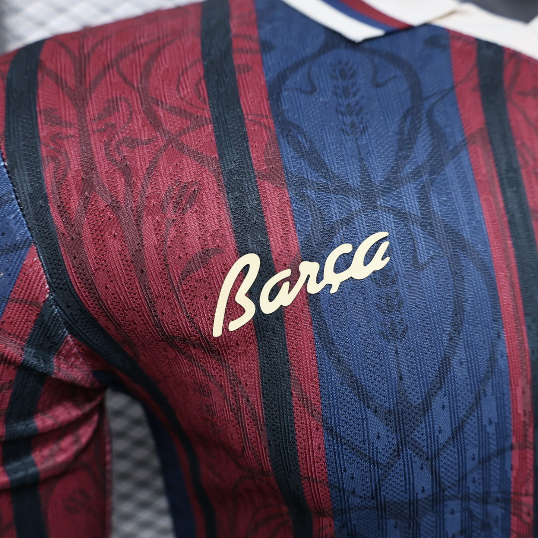 CAMISETA BARCELONA EDICION ESPECIAL MANGA LARGA ll 25/26 (VERSION JUGADOR)