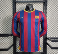 CAMISETA BARCELONA RETRO MANGA LARGA ll 2005/06 (VERSION HINCHA)