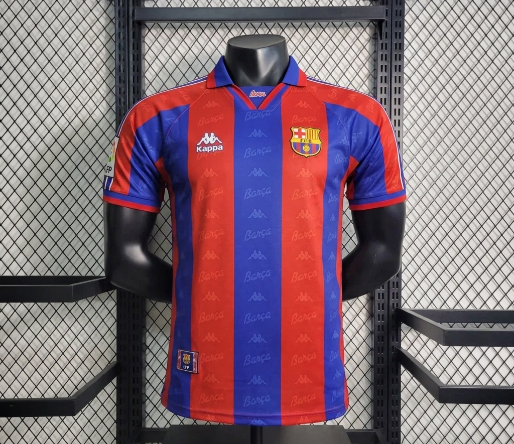 CAMISETA RETRO BARCELONA  ll 1996/97 (VERSION HINCHA)