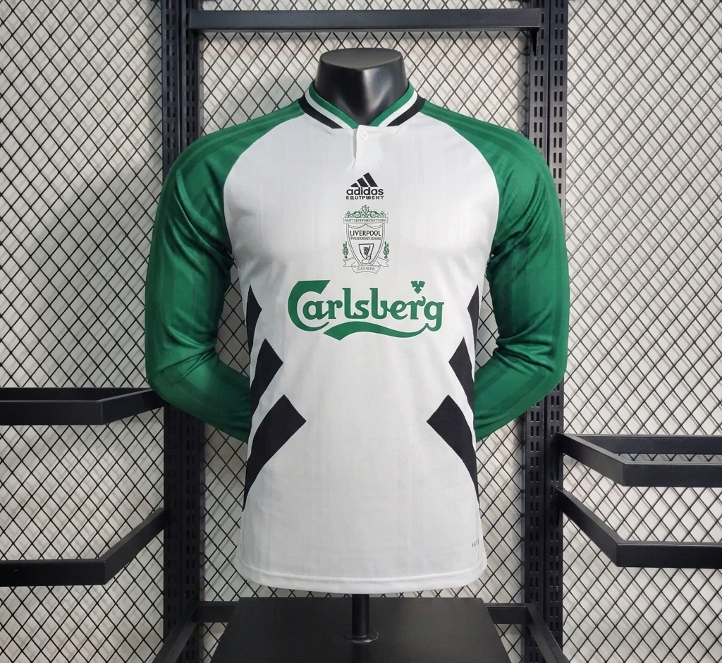 LIVERPOOL LONG SLEEVE RETRO JERSEY 1993/95