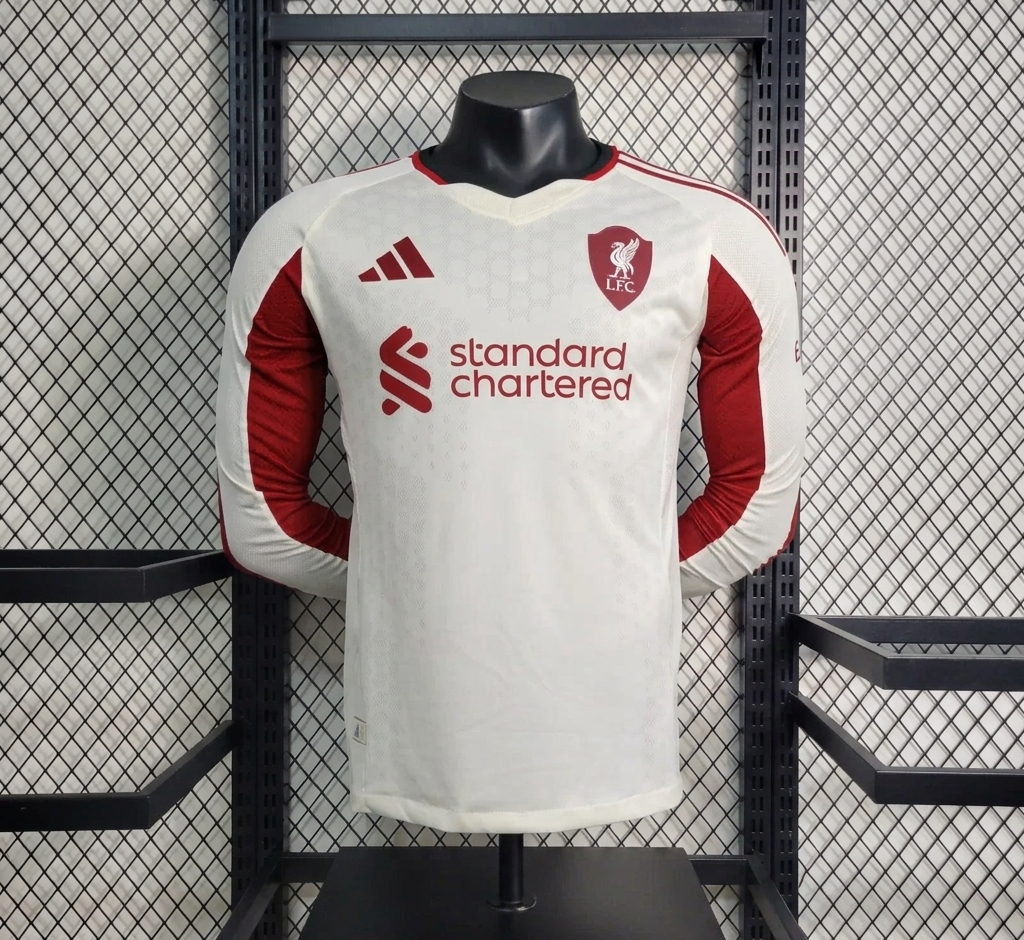 LIVERPOOL LONG SLEEVE JERSEY 25/26 (PLAYER VERSION)