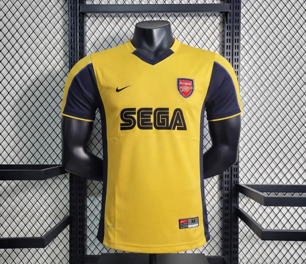CAMISETA ARSENAL RETRO ll 1999/00 (VERSION JUGADOR)