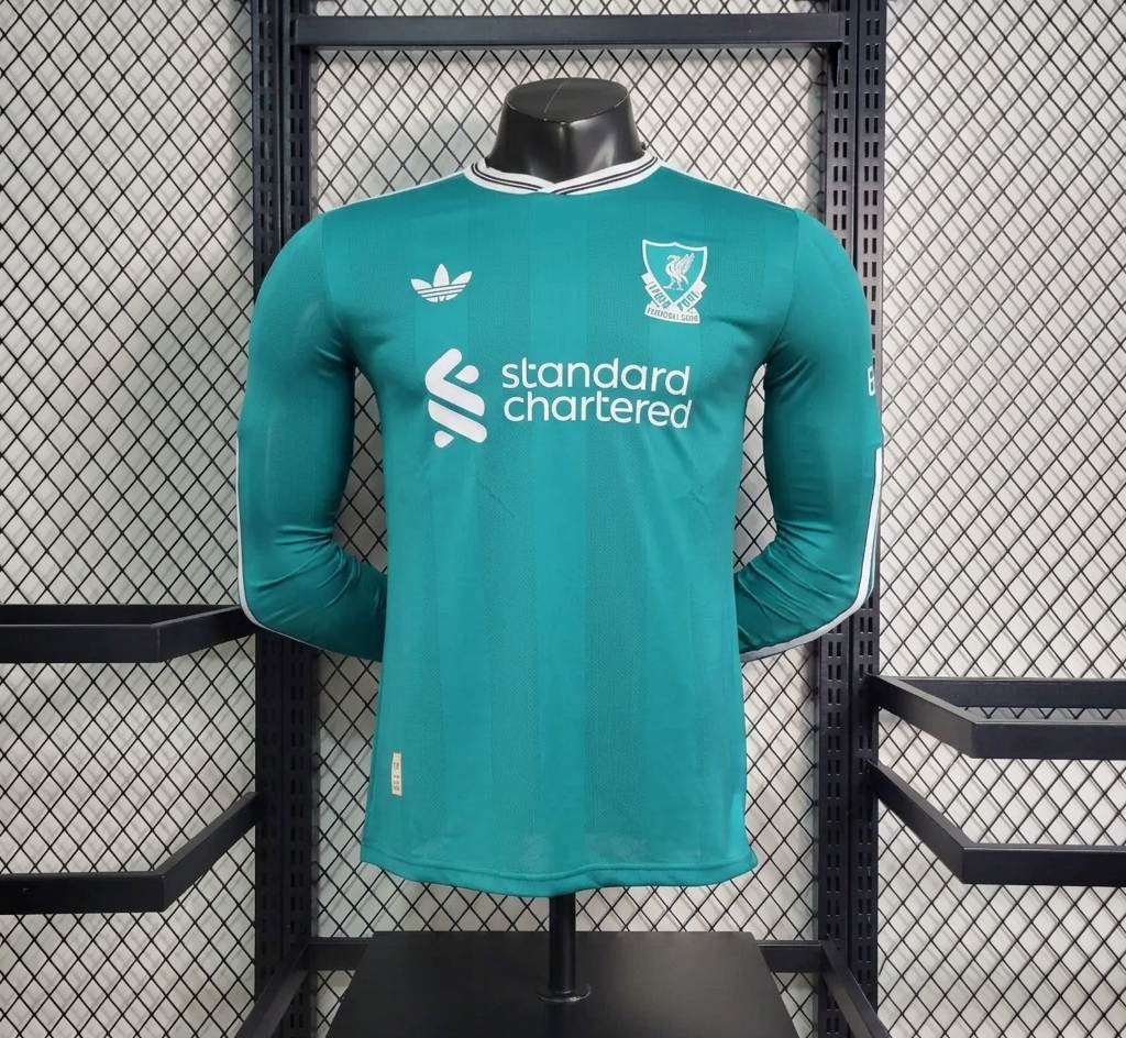 LIVERPOOL LONG SLEEVE JERSEY || 25/26 (PLAYER VERSION)