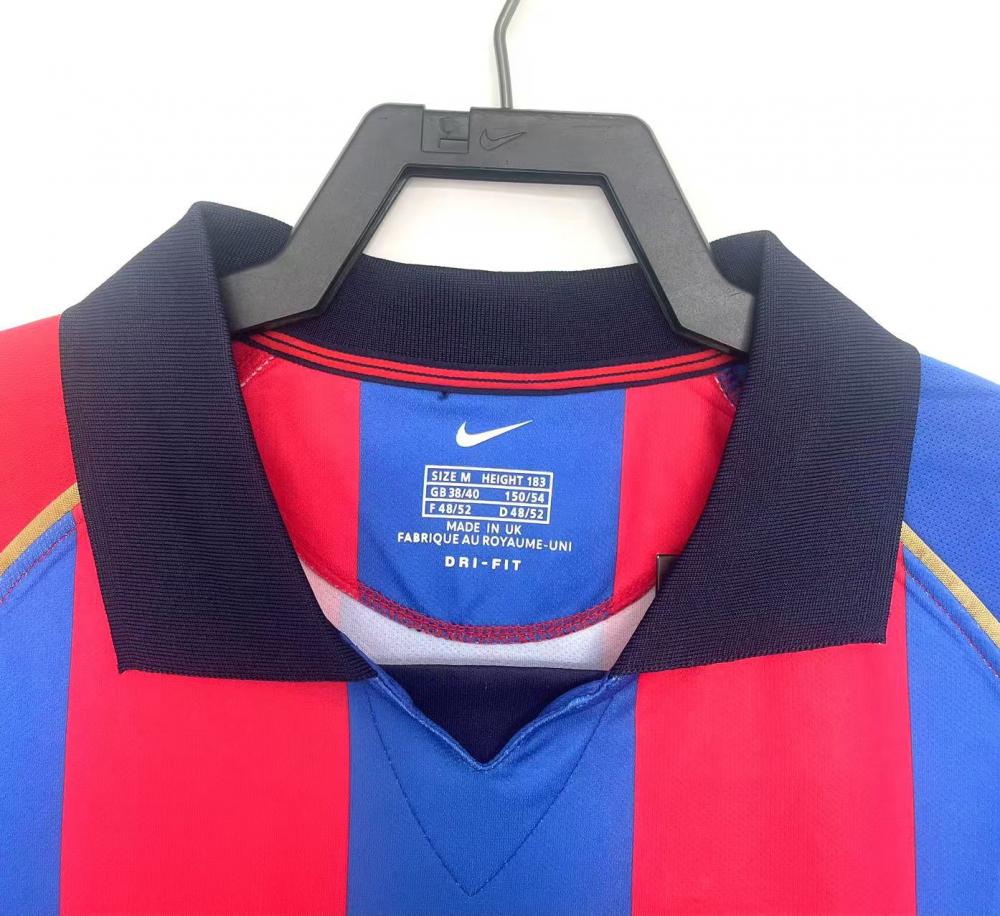 CAMISETA BARCELONA RETRO ll 2001/02