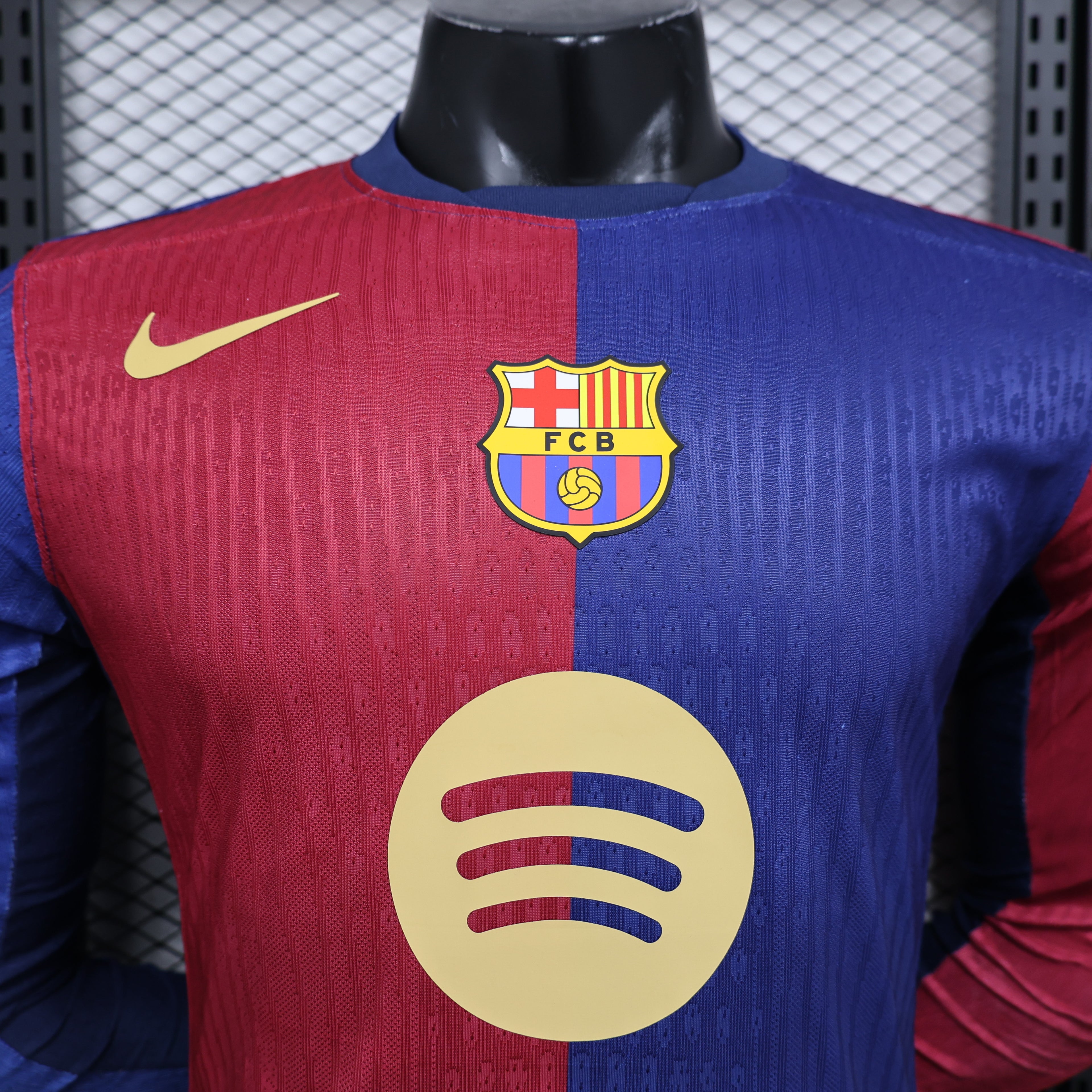 CAMISETA BARCELONA  MANGA LARGA ll 24/25 (VERSION JUGADOR)