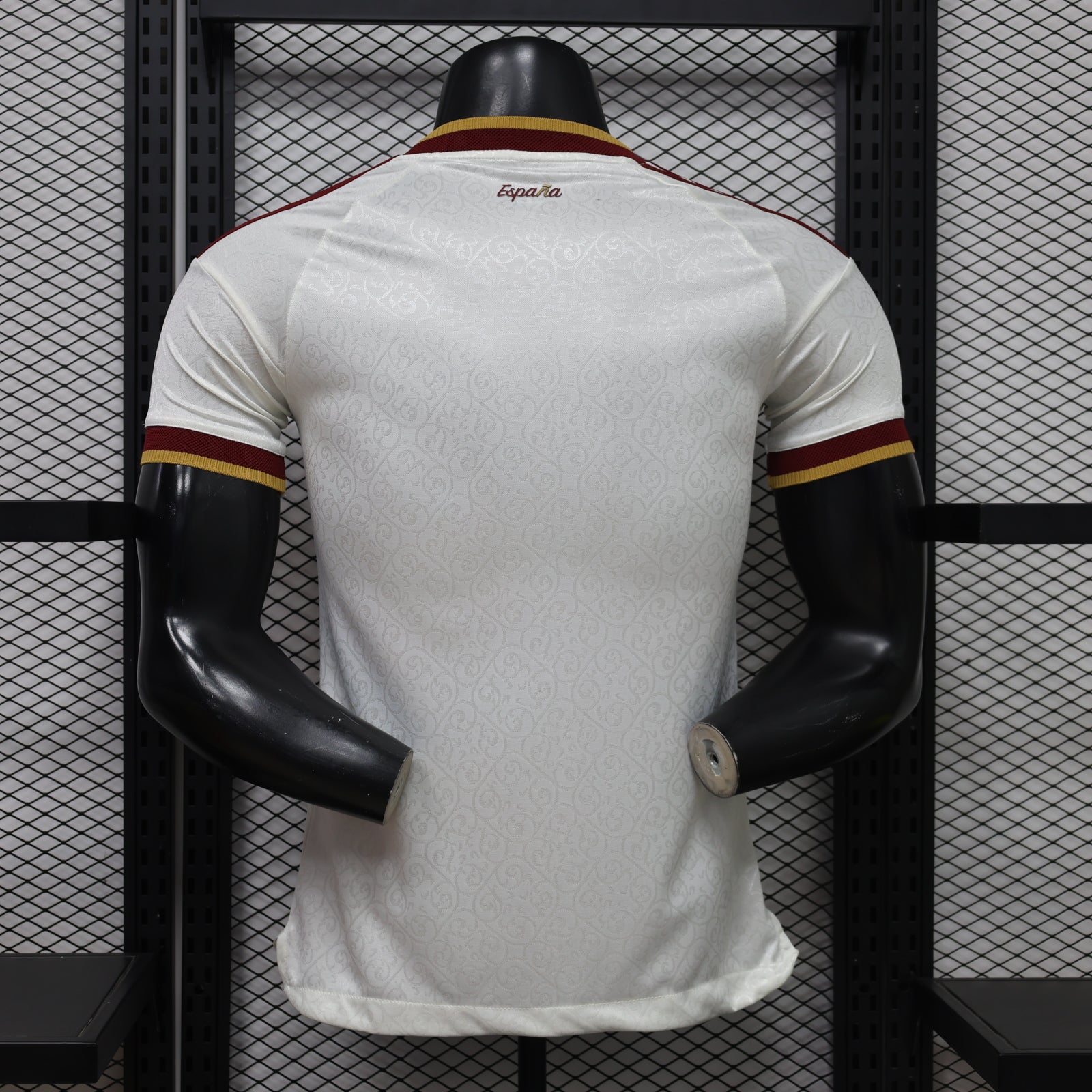 CAMISETA ESPAÑA CAMPEON DEL MUNDO CON PARCHE 2026  (VERSION JUGADOR)