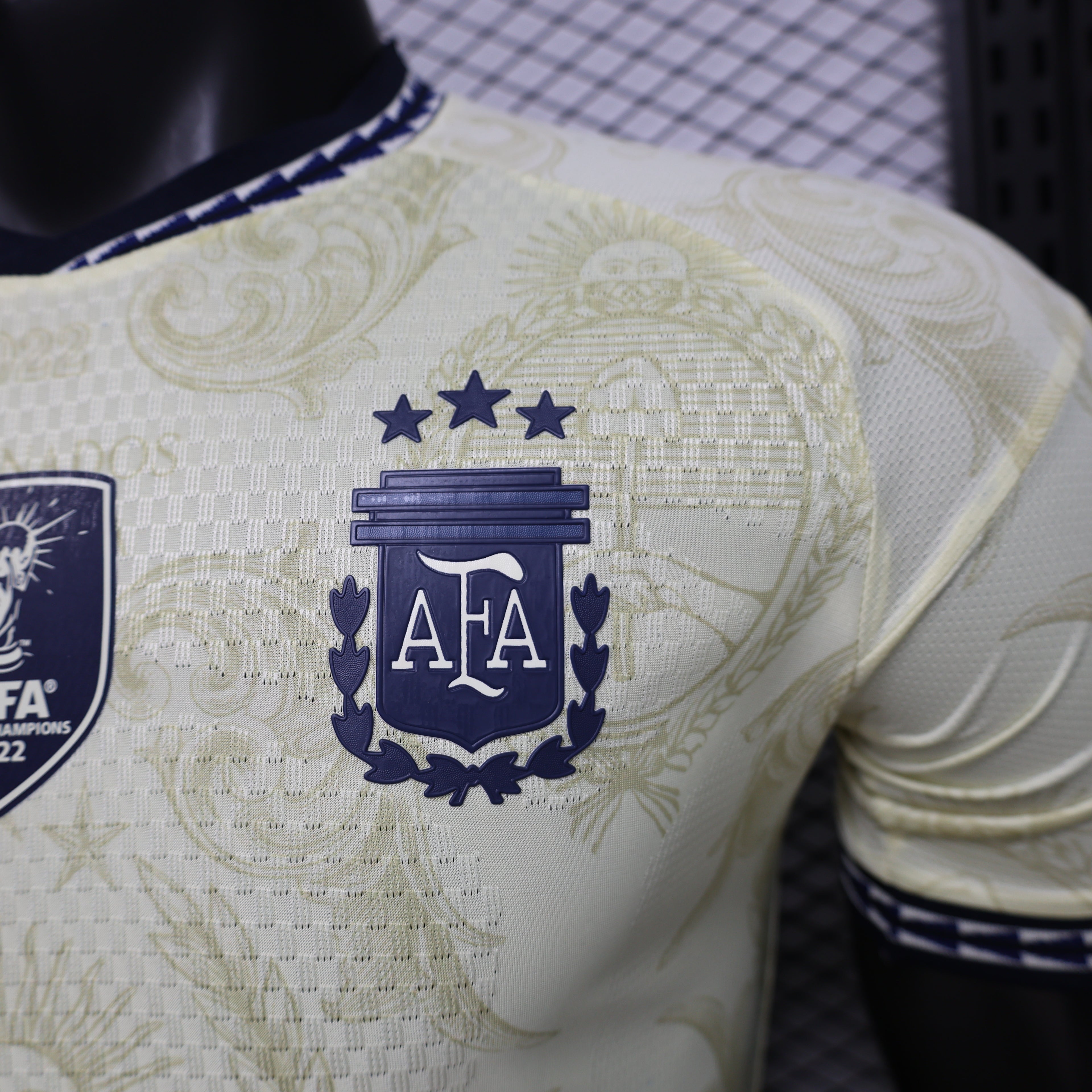 CAMISETA ARGENTINA ll "CORONADOS POR LA GLORIA" (VERSION JUGADOR)